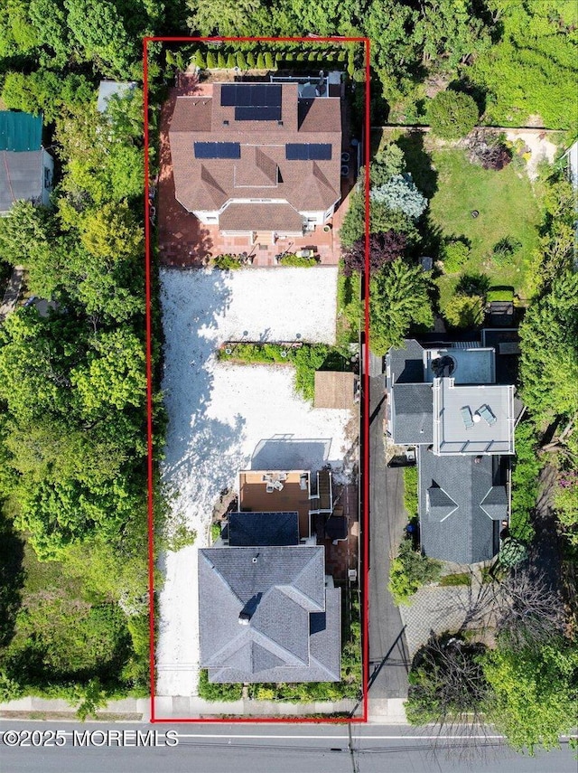 57 Shore Dr, Highlands, NJ 07732 - view of property location featuring property parcel outlined