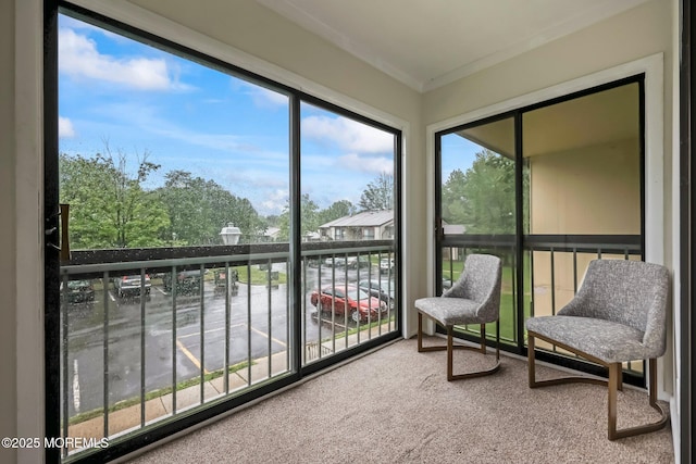 154 Cross Slope Ct Unit J, Manalapan, NJ 07726 - view of sunroom / solarium