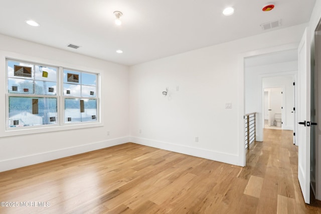1 Foggia Way, Oceanport, NJ 07757 - unfurnished room featuring light wood-style floors, baseboards, and recessed lighting