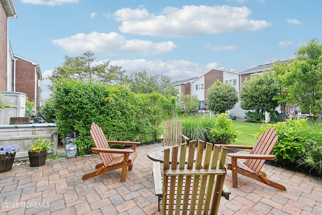 25 Meadow Ave Unit 30, Monmouth Beach, NJ 07750 - view of patio with a residential view