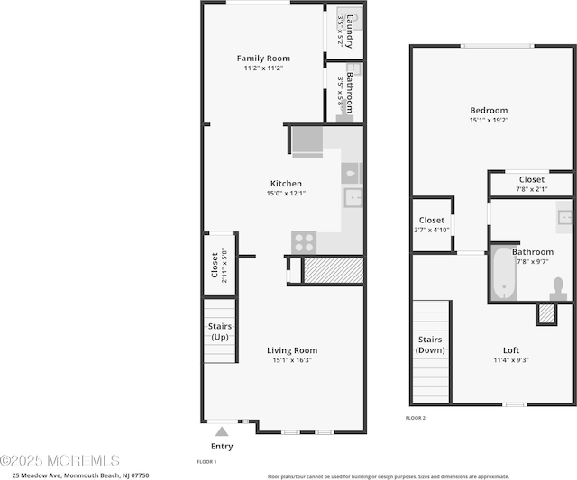 25 Meadow Ave Unit 30, Monmouth Beach, NJ 07750 - property floor plan