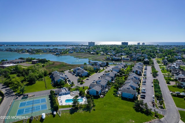 25 Meadow Ave Unit 30, Monmouth Beach, NJ 07750 - aerial view of a nearby body of water and a pool