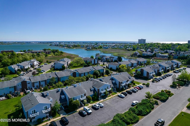25 Meadow Ave Unit 30, Monmouth Beach, NJ 07750 - aerial perspective of suburban area featuring a nearby body of water