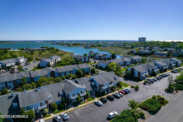 25 Meadow Ave Unit 30, Monmouth Beach, NJ 07750 - aerial view of residential area featuring a large body of water