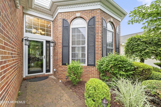 6 Beth Page Dr, Monroe, NJ 08831 - view of exterior entry with brick siding