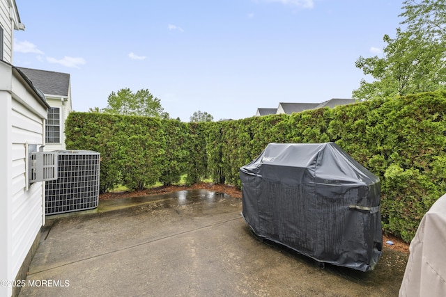 6 Beth Page Dr, Monroe, NJ 08831 - view of patio with central AC and a grill