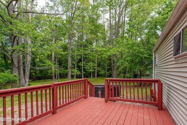 view of deck