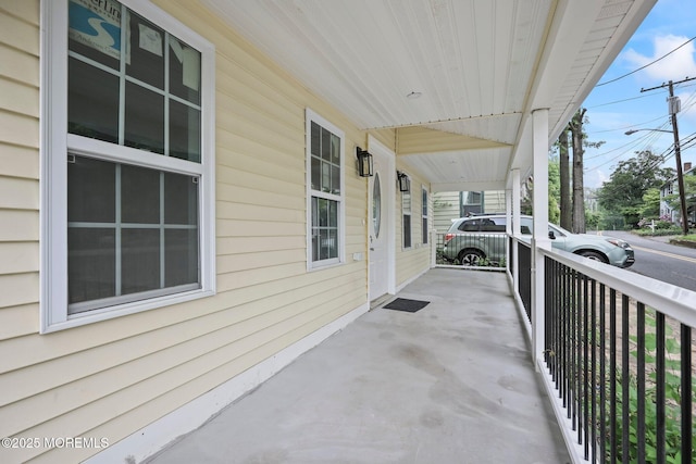47 Imlaystown Rd, Cream Ridge, NJ 08514 - view of patio with a porch