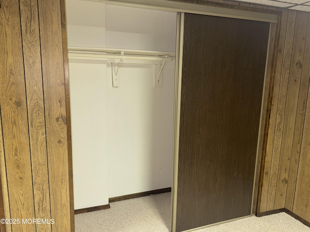 view of closet
