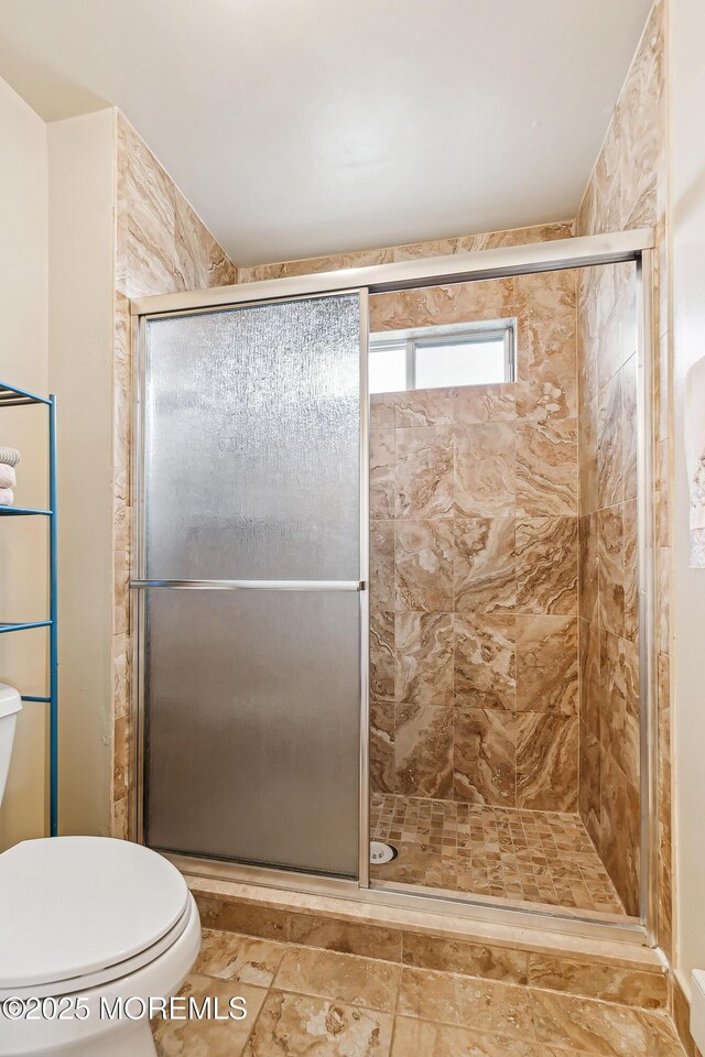 27 Gladstone Ave, Manchester, NJ 08759 - bathroom featuring toilet and a shower stall