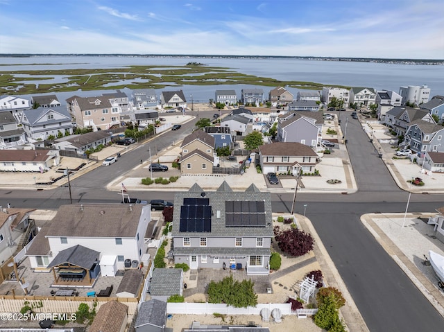 414 Hialeah Dr, Lavallette, NJ 08735 - aerial perspective of suburban area with a nearby body of water