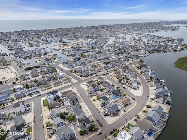 414 Hialeah Dr, Lavallette, NJ 08735 - aerial view of property's location featuring a large body of water and nearby suburban area
