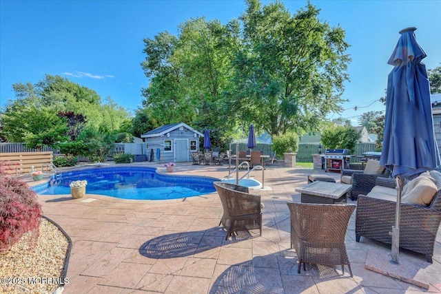 55 Yorktowne Dr, Manalapan, NJ 07726 - view of pool featuring a patio