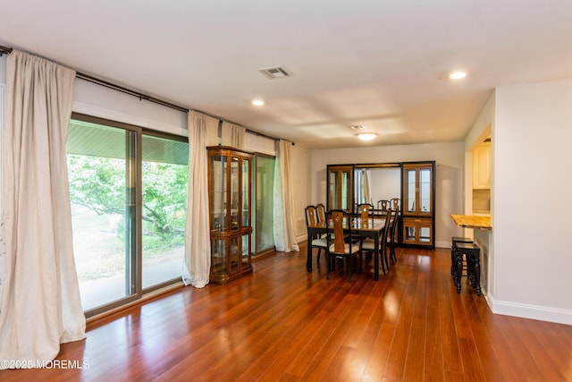 7 Danbury Ct, Red Bank, NJ 07701 - dining space featuring wood finished floors and recessed lighting