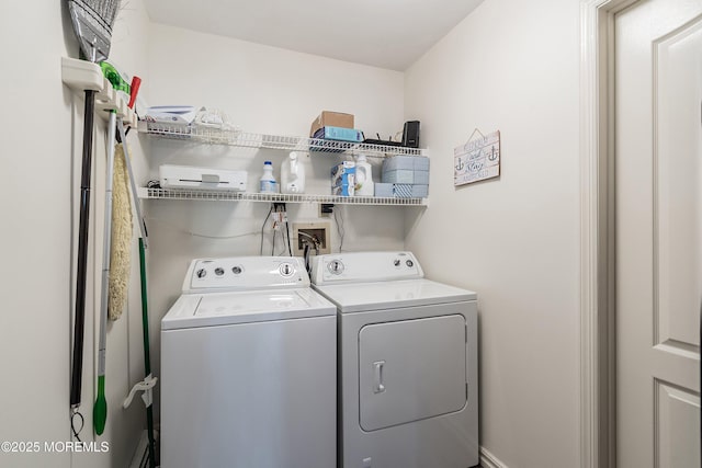 14 Winterton Dr, Toms River, NJ 08757 - laundry area featuring washing machine and clothes dryer