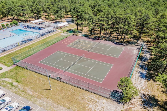 14 Winterton Dr, Toms River, NJ 08757 - aerial view of a pool area