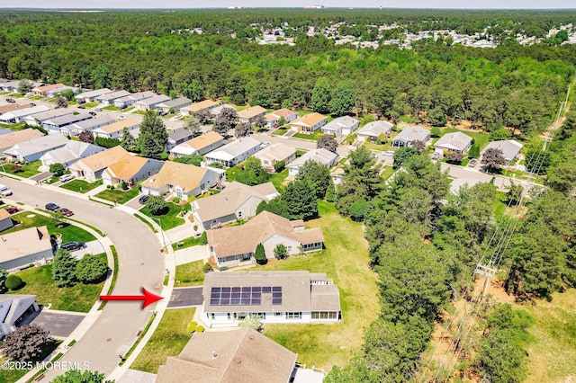 14 Winterton Dr, Toms River, NJ 08757 - aerial perspective of suburban area with a forest