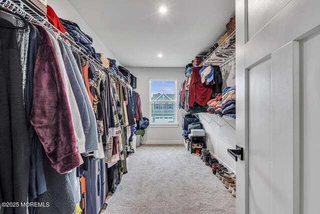 83 Weston Dr, Woolwich, NJ 08085 - spacious closet featuring carpet floors