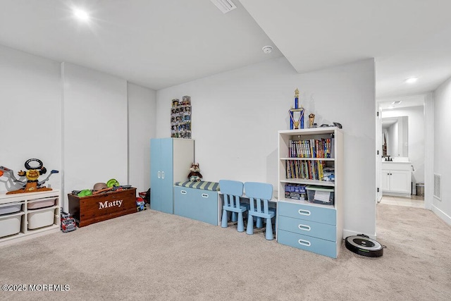 83 Weston Dr, Woolwich, NJ 08085 - recreation room with carpet flooring
