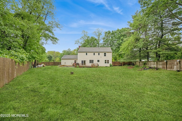 325 Oak Hill Rd, Red Bank, NJ 07701 - rear view of house featuring a deck