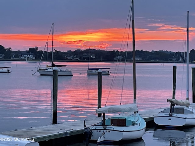 21 Steeple Chase Ct, Tinton Falls, NJ 07724 - dock with a water view