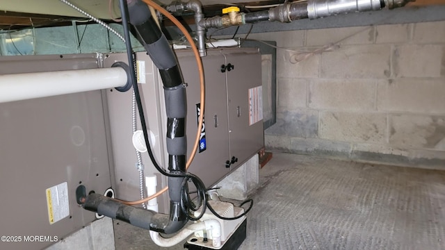 view of utility room