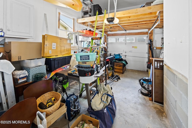 44 Cabana Dr, Brick, NJ 08723 - garage featuring a garage door opener