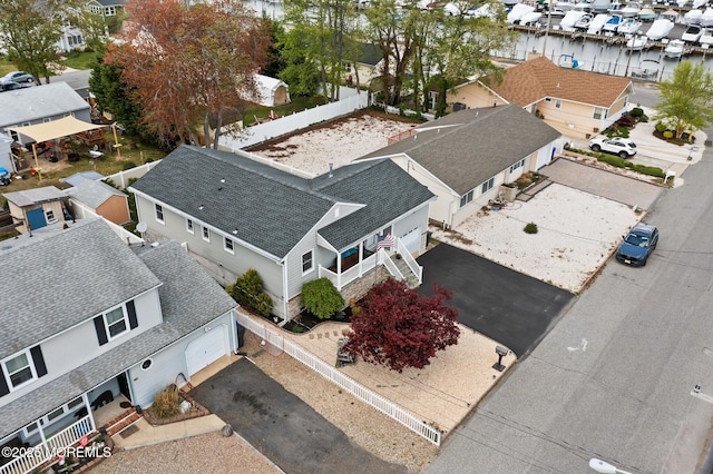 44 Cabana Dr, Brick, NJ 08723 - aerial view of residential area with a large body of water