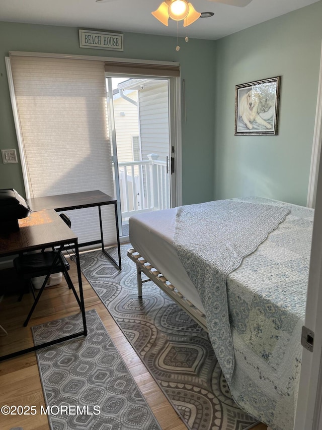 44 Cabana Dr, Brick, NJ 08723 - bedroom with wood finished floors and a desk