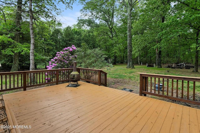 19 Kenyon Dr, Plumsted, NJ 08533 - view of wooden terrace