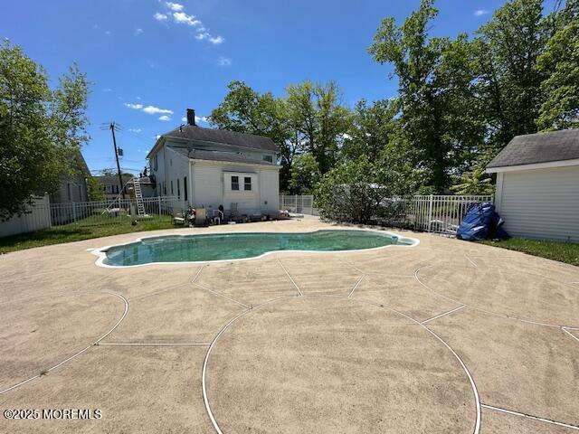 421 W Lincoln Ave, Oakhurst, NJ 07755 - view of swimming pool with a patio
