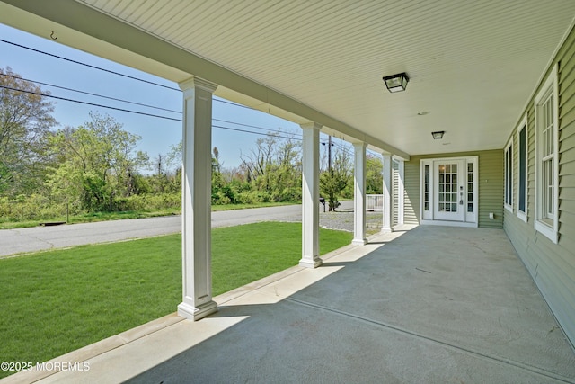 view of patio