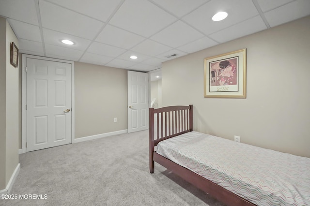 23 Woodpecker Way, Marlboro, NJ 07746 - carpeted bedroom featuring a paneled ceiling and recessed lighting