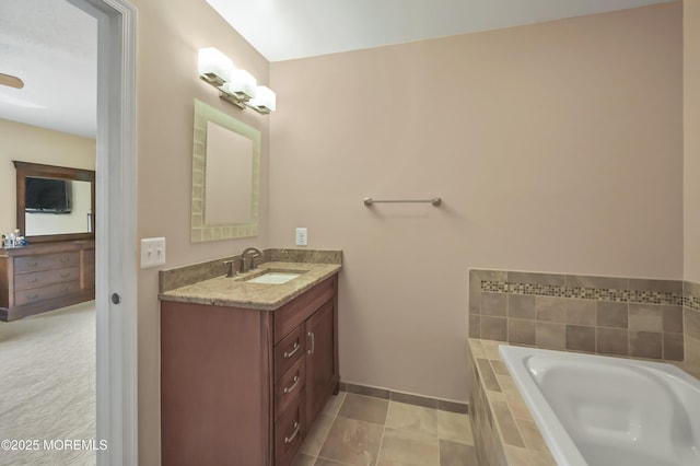 23 Woodpecker Way, Marlboro, NJ 07746 - full bath with vanity and a garden tub