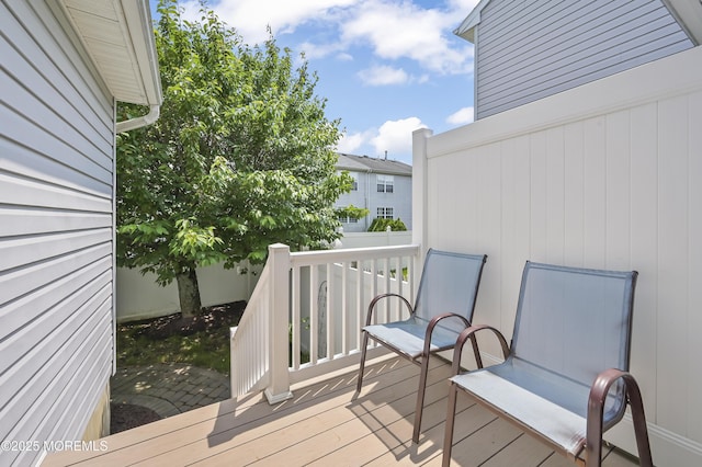23 Woodpecker Way, Marlboro, NJ 07746 - view of wooden deck