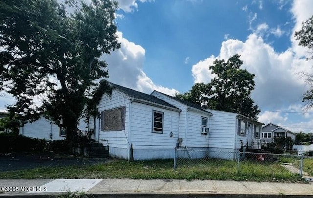 80 Seeley Ave, Keansburg, NJ 07734 - view of home's exterior featuring fence and cooling unit