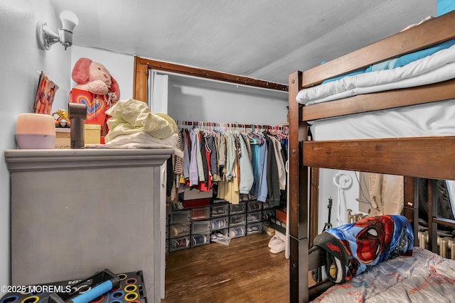 23 Vought Ave, Freehold, NJ 07728 - bedroom featuring wood finished floors and a closet