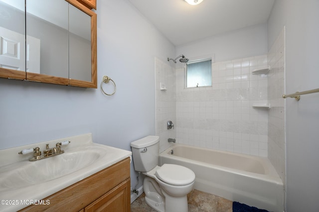270 Main St Unit 6, Keansburg, NJ 07734 - bathroom with toilet, shower / tub combination, and vanity