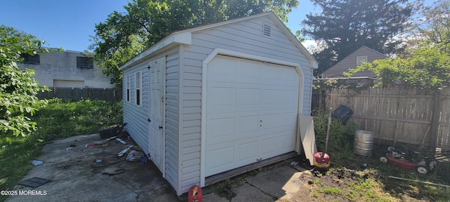 399 Willow Ave, Long Branch, NJ 07740 - garage with fence