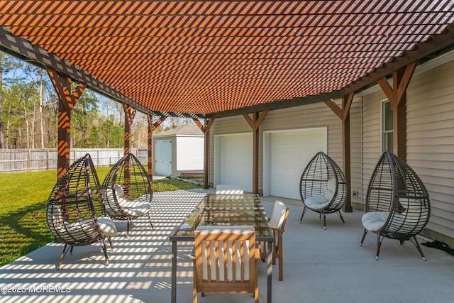 328 E Pleasant Grove Rd, Jackson, NJ 08527 - view of patio with a pergola