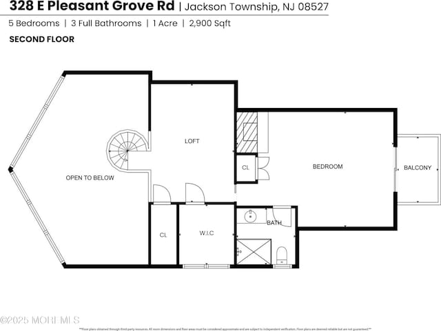 328 E Pleasant Grove Rd, Jackson, NJ 08527 - home floor plan