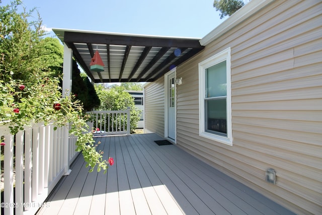 41 Eagle Dr, Whiting, NJ 08759 - wooden deck with covered porch