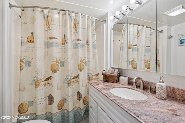 220 W Sylvania Ave Unit 16, Neptune City, NJ 07753 - bathroom with vanity and a shower with shower curtain