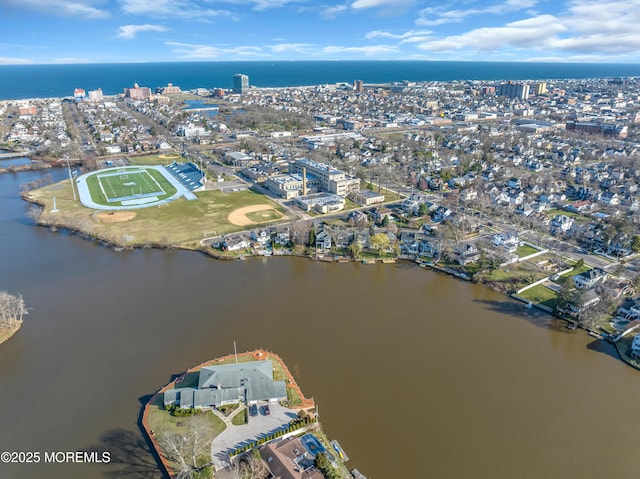 3 Sunset Dr, Asbury Park, NJ 07712 - aerial overview of property's location featuring a nearby body of water