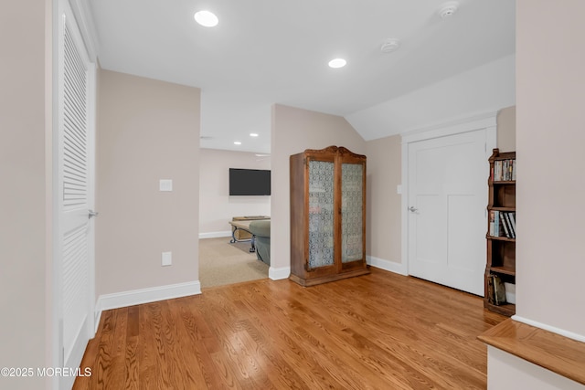3 Sunset Dr, Asbury Park, NJ 07712 - interior space featuring baseboards, recessed lighting, and light wood-style floors
