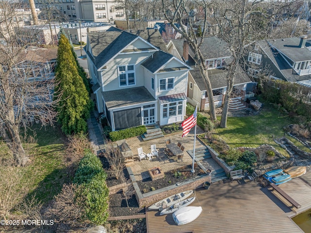 3 Sunset Dr, Asbury Park, NJ 07712 - aerial perspective of suburban area