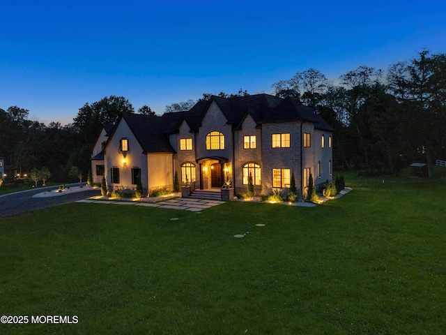 1 Preakness Way, Colts Neck, NJ 07722 - french provincial home featuring a lawn and driveway