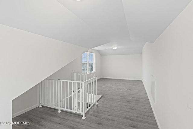 1707 Bay Blvd Unit 4, Seaside Heights, NJ 08751 - additional living space with wood finished floors and vaulted ceiling
