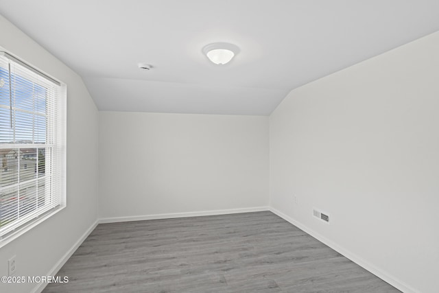 1707 Bay Blvd Unit 4, Seaside Heights, NJ 08751 - bonus room featuring vaulted ceiling and wood finished floors