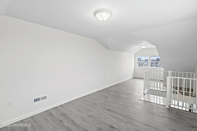 1707 Bay Blvd Unit 4, Seaside Heights, NJ 08751 - additional living space featuring vaulted ceiling and wood finished floors
